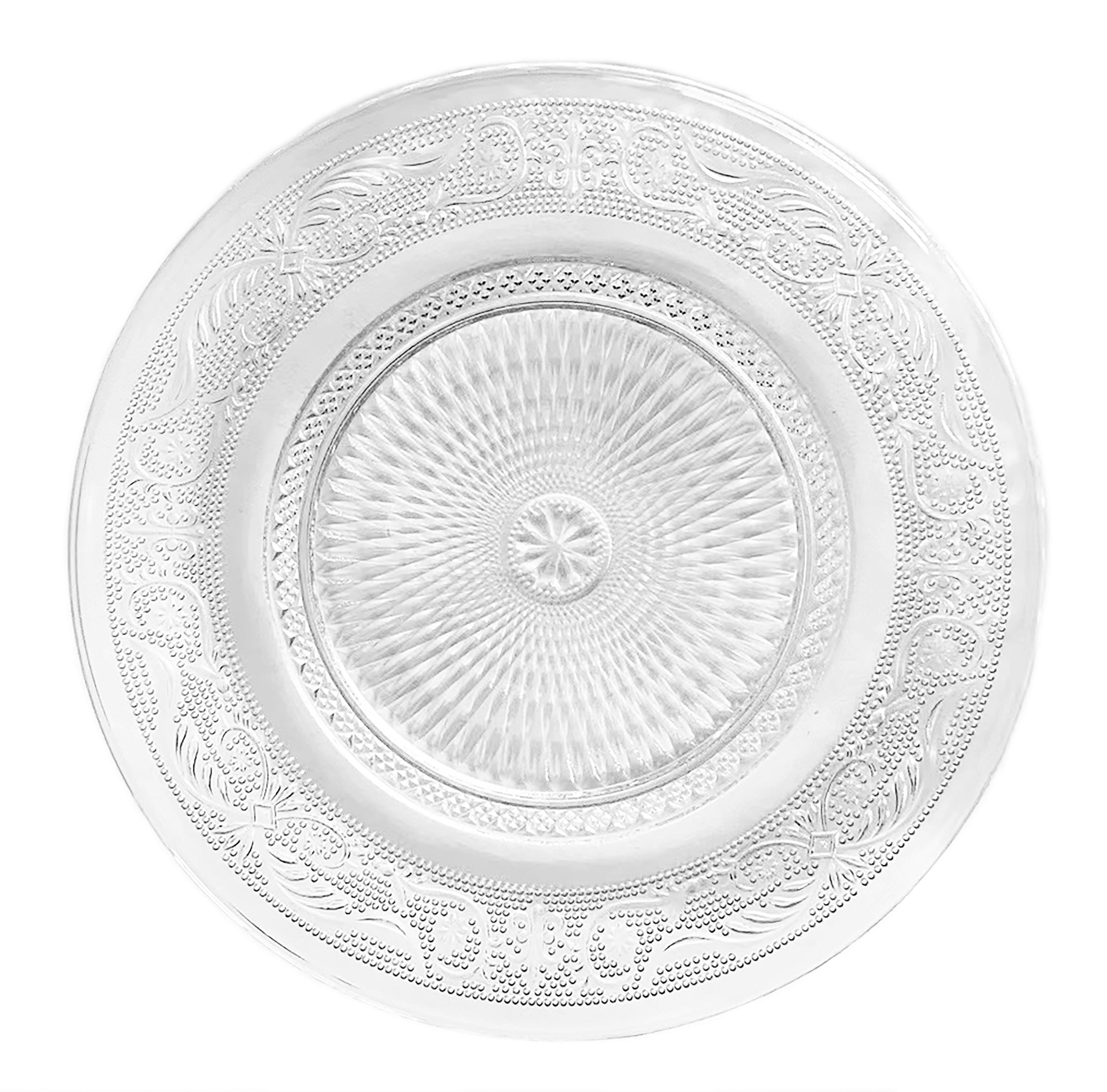 Tányér Samanta - átlátszó, Basics, Üveg (20/1,5cm) - James Wood