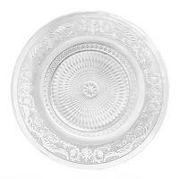 Tányér Samanta - átlátszó, Basics, Üveg (20/1,5cm) - James Wood
