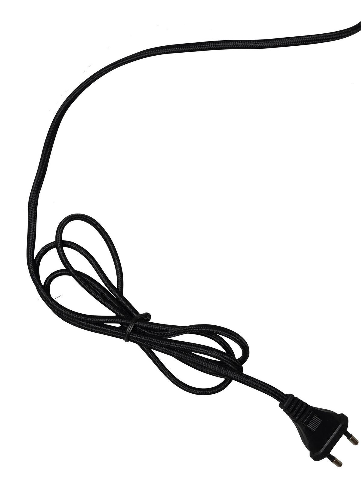 Stehlampe Marseille Schwarz drehbar - Schwarz, Design, Metall (17/141cm) - It's about Romi