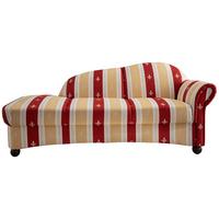 Ottomane Torello Rot - Wengefarben/Rot, KONVENTIONELL, Textil (190/84/86cm) - Livetastic