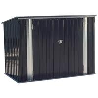 Geräteschrank Robus - Anthrazit, MODERN, Metall (176/130/105cm) - Homezone