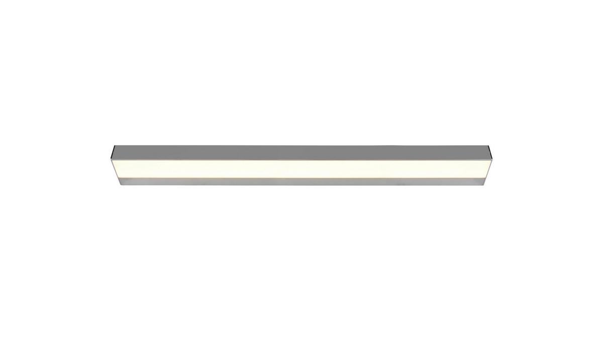 Led Bad-Wandleuchte Rocco Ip44 Warmweiß/Tageslichtweiß - Chromfarben/Weiß, Basics, Kunststoff/Metall (3,6/90/8cm) - Trio Leuchten