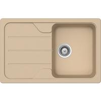 Granitový dřez Teka Simpla 45 S TG - béžová, kámen (78/50/20cm) - Teka