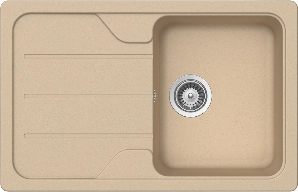Granitový dřez Teka Simpla 45 S TG - béžová, kámen (78/50/20cm) - Teka