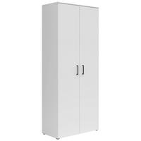 Skriňa MULTISTAURAUM š: 80 cm - čierna/biela, Modern, kompozitné drevo/plast (80/195/40cm)