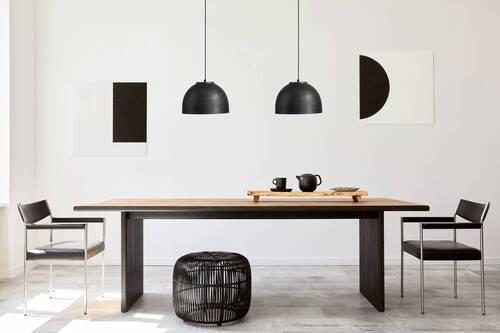 Hängeleuchte 14992h - Schwarz, KONVENTIONELL, Metall (40/120cm) - Globo