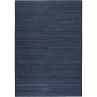 Handwebteppich Blau Baumwolle Rainbow Kelim 130x190 Cm - Dunkelblau, KONVENTIONELL, Textil (130/190cm) - Esprit