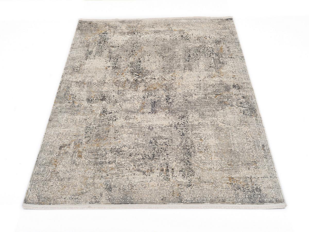 Webteppich Avignon Grau 240x340 cm - Dunkelgrau/Hellgrau, Design, Textil (240/340cm) - Dieter Knoll