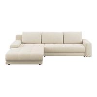 Ecksofa Adria Creme S: 213x308 cm - Creme, Trend, Textil (213/208cm) - Luca Bessoni