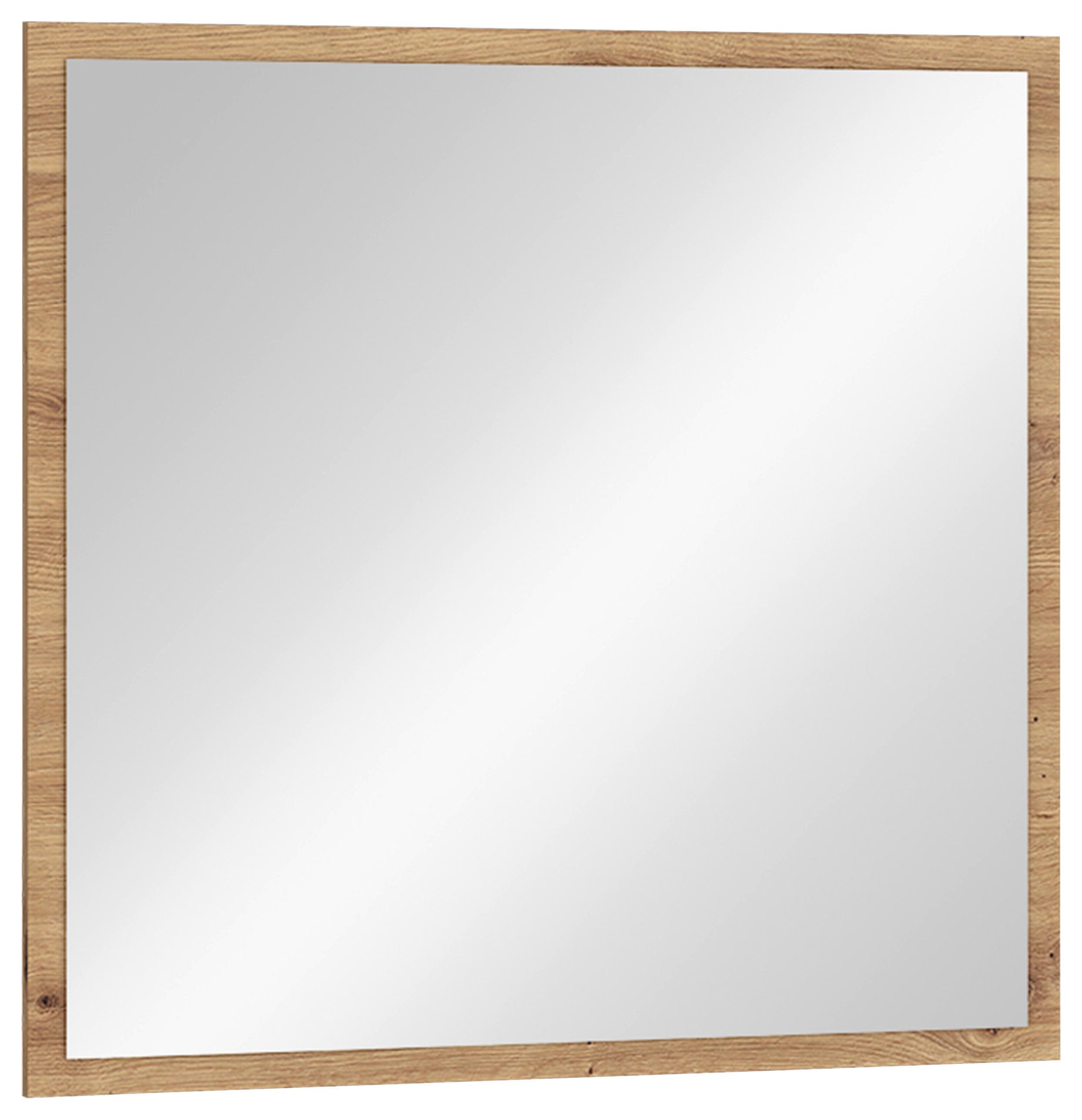 Spiegel Caneva Eiche Artisan Dekor B: 80cm - Eiche Artisan, Basics, Holzwerkstoff (80/80/1,6cm)