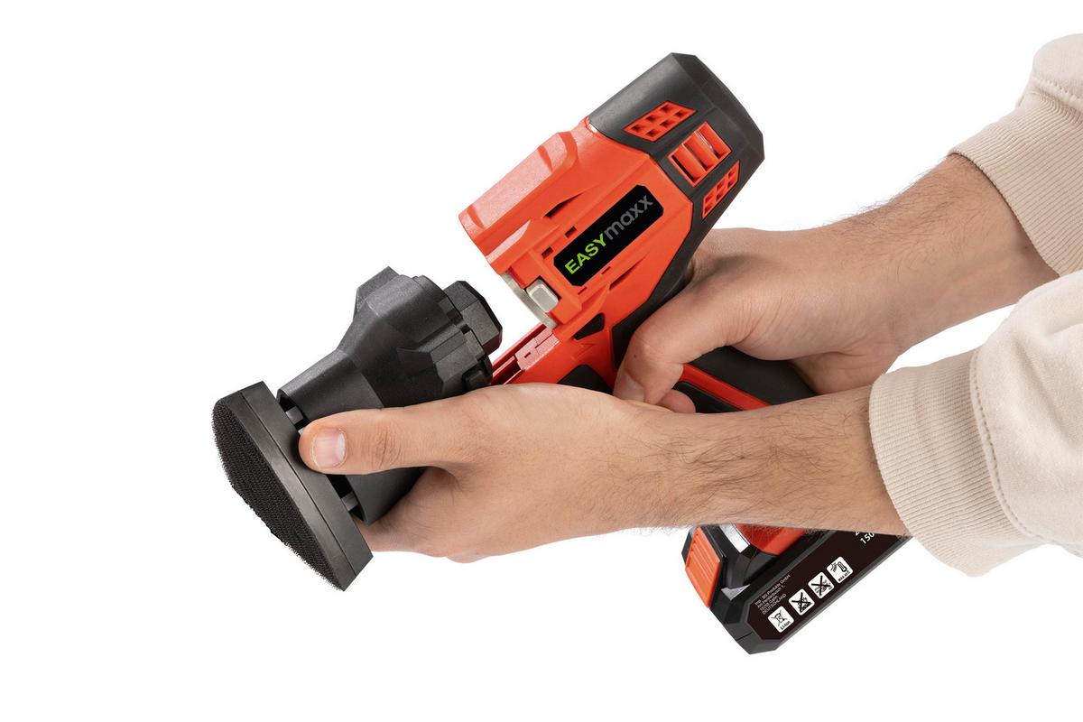 Akkuschrauber Easy Maxx 20 V, 0-550 U/Min, Rot/Schwarz - Rot/Schwarz, Basics, Kunststoff/Metall (31/11,5/41,5cm)