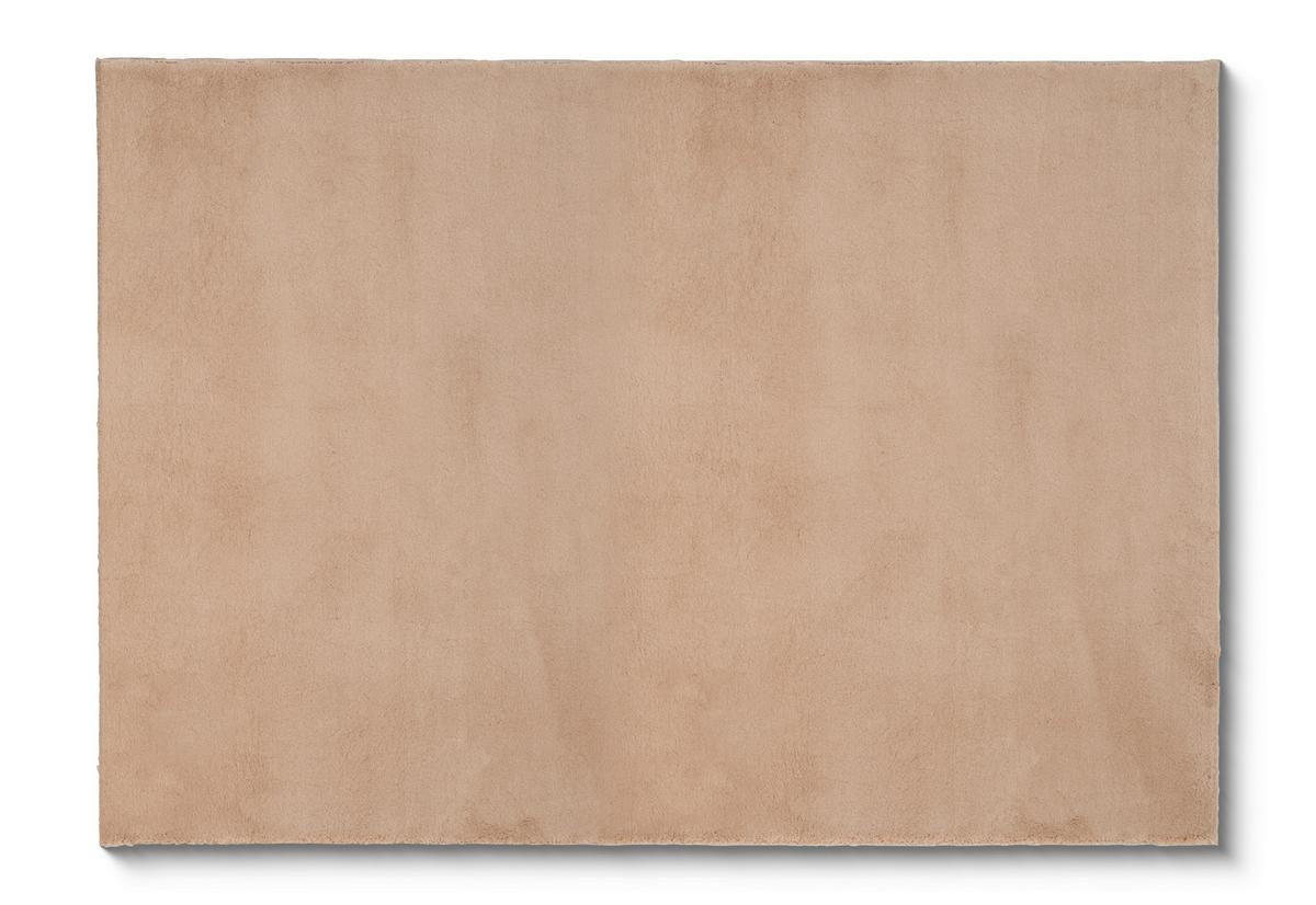 Fellteppich Melisander Braun/Beige 100x150 cm - Beige/Braun, Basics, Textil (100/150cm) - Luca Bessoni