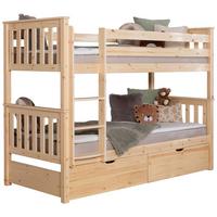 Etagenbett 976080 Sammy - Naturfarben, MODERN, Holz (90/200cm) - MID.YOU
