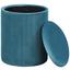 Hocker Salim Blau B: 35 cm - Petrol, Basics, Holzwerkstoff/Textil (35/44/35cm) Hocker Salim Blau B: 35 cm - Petrol, Basics, Holzwerkstoff/Textil (35/44/35cm)