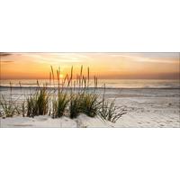 Wandbild Sonnenunterganz Natur/Orange 117x49 cm - Gelb/Orange, MODERN, Holzwerkstoff (117/49/1,9cm)