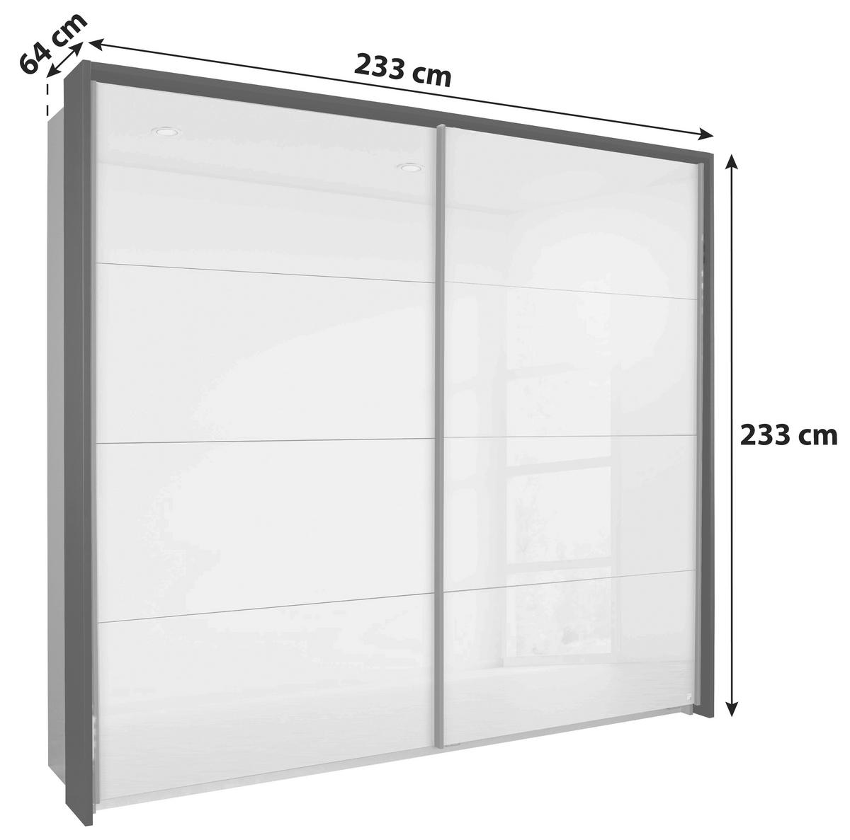 Passepartout-rahmen Feldkirch 9 Grau Für B: 226 Cm - MODERN, Holzwerkstoff (233/233/64cm)