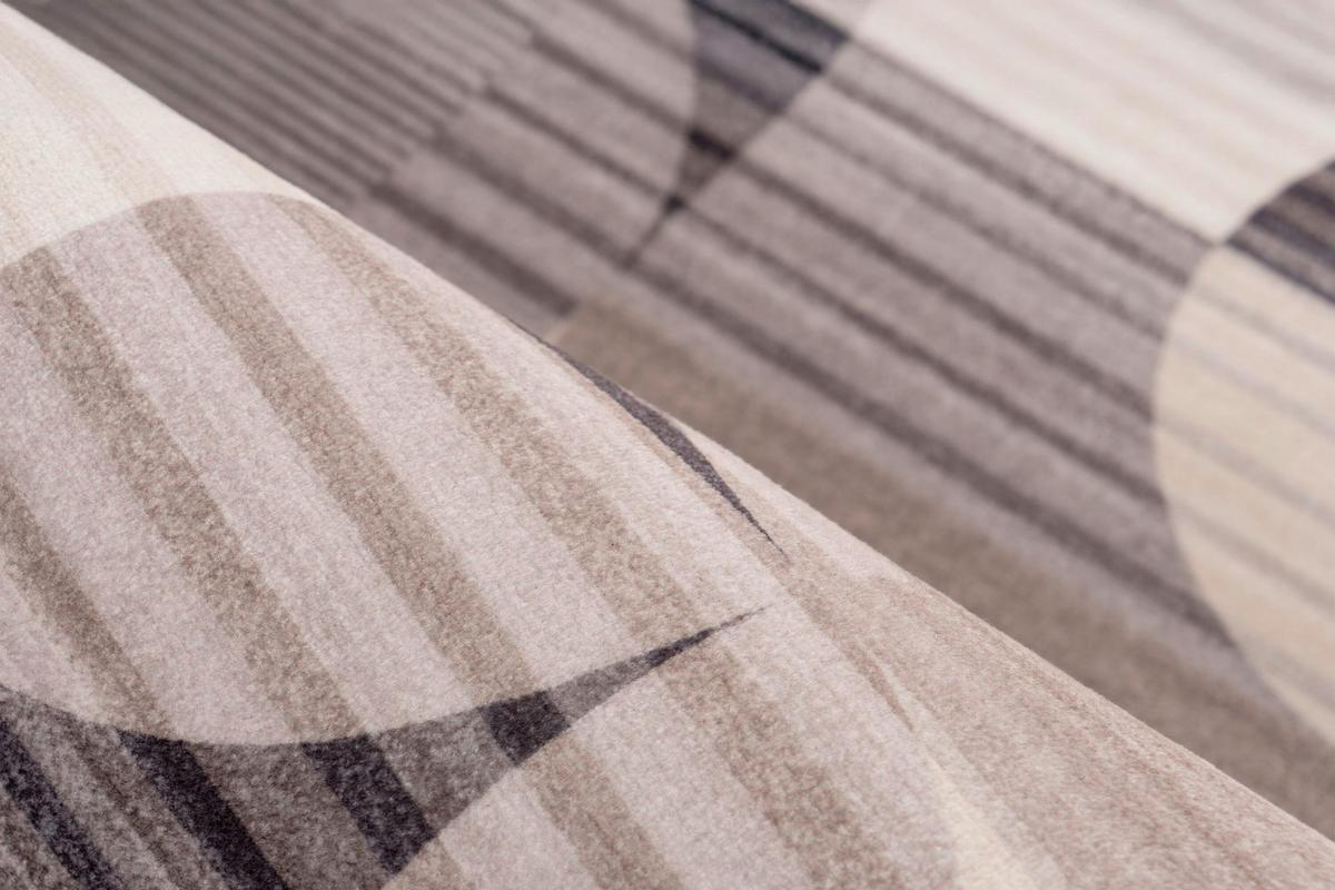 Flachwebteppich Taupe, Bxl: Ca. 160x230 Cm - Taupe, Basics, Textil (160/230cm) - Kayoom