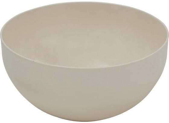 Kunststoff-Schüssel Ganja - Creme, KONVENTIONELL, Kunststoff (28/13,5cm) - James Wood Kunststoff-Schüssel Ganja - Creme, KONVENTIONELL, Kunststoff (28/13,5cm) - James Wood