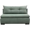 Schlafsofa mit Bettkasten Yellow B: 154cm Cord Grün - Schwarz/Grün, Design, Textil (154/93/85cm) - MID.YOU