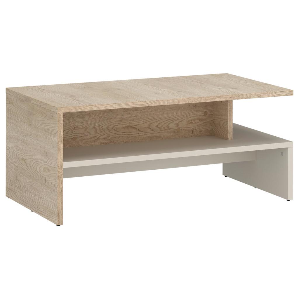 Couchtisch, Meolo, B: 100 cm Kaschmir/Eichefarben