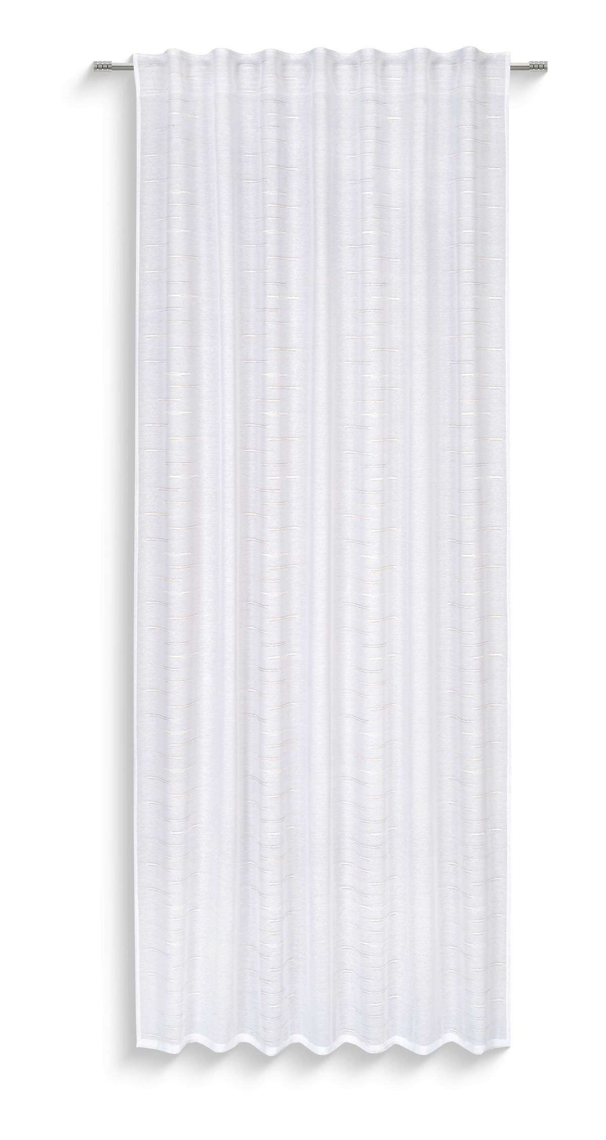 Fertigvorhang Elea - Beige/Silberfarben, MODERN, Textil (140/245cm) - Luca Bessoni