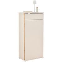 Schuhschrank Antonio Kaschmir H: 134 Cm - Kaschmir/Eiche Artisan, Trend, Holzwerkstoff (61/133,3/37,5cm)