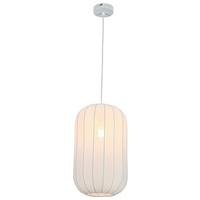 ZÁVESNÉ SVIETIDLO STOIU - biela, Modern, kov/textil (25/120cm) - Mömax