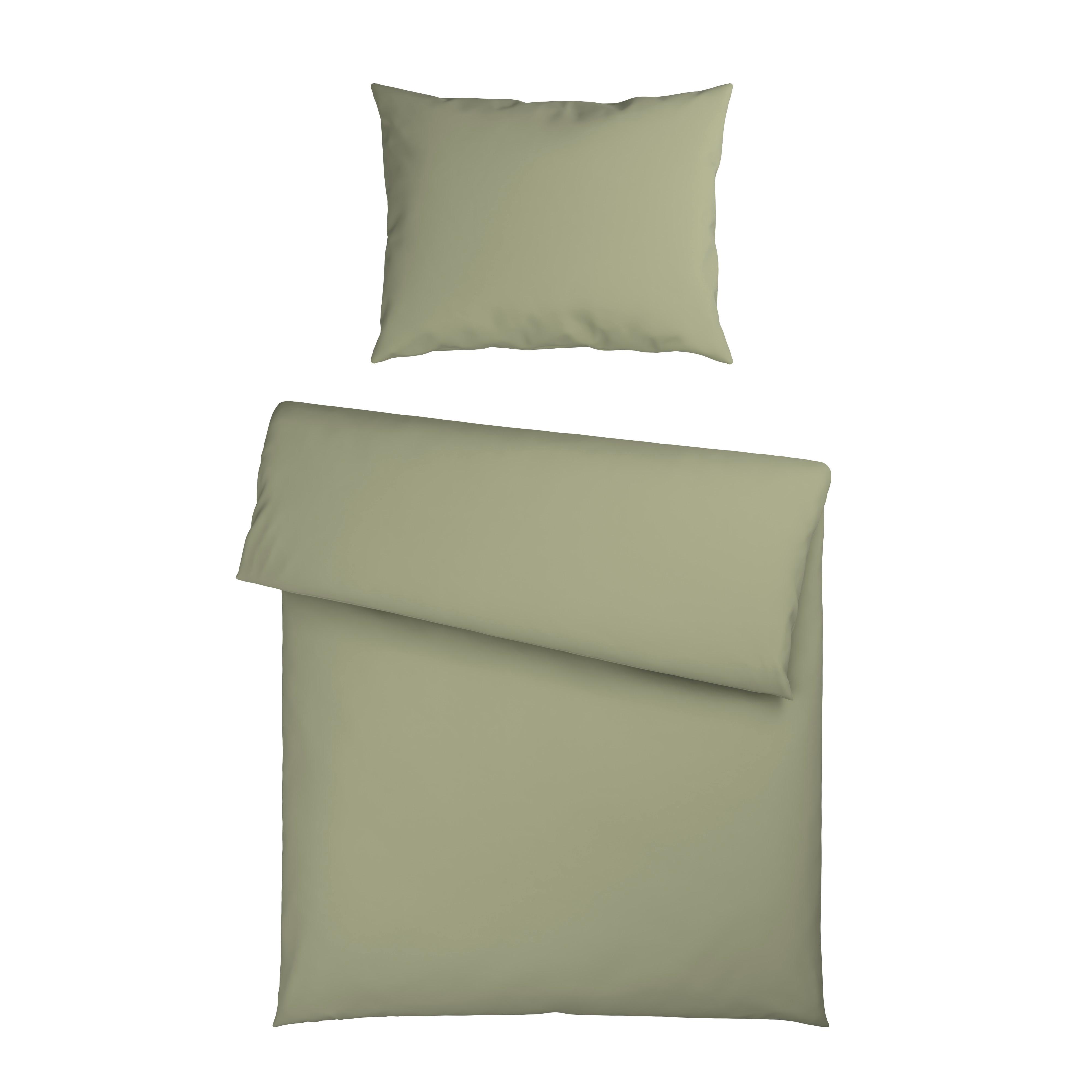 POSTEĽNÁ BIELIZEŇ ELENA - zelená, Modern, textil (140/200cm) - Mömax