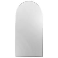 Leuchtspiegel Schwarz B: 100 cm - Schwarz, Basics, Glas/Metall (100/210/3,8cm)