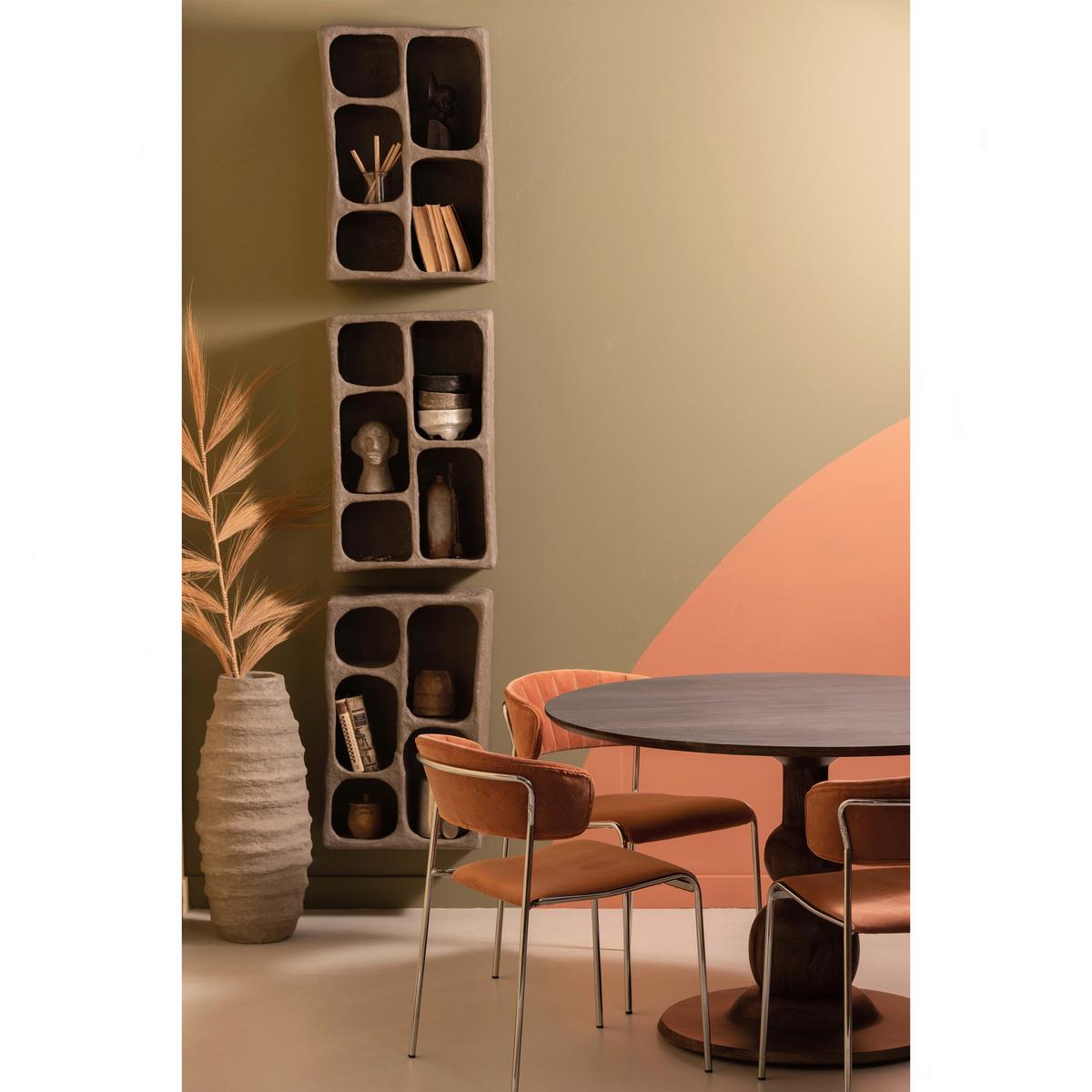 Esstisch Blanco Walnussfarben L: 120 Cm - Walnussfarben, Design, Holz (120/120/75cm) - Livetastic