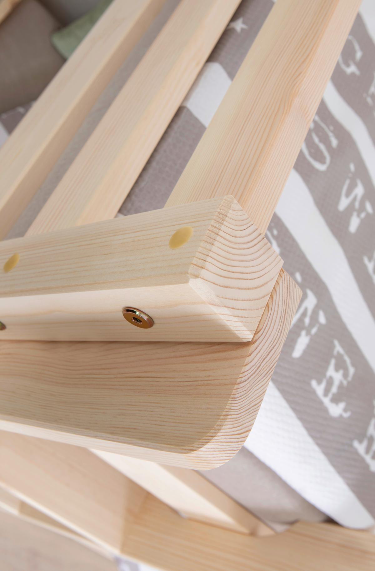 Etagenbett 970507 Rene - Naturfarben, MODERN, Holz (90/200cm) - MID.YOU