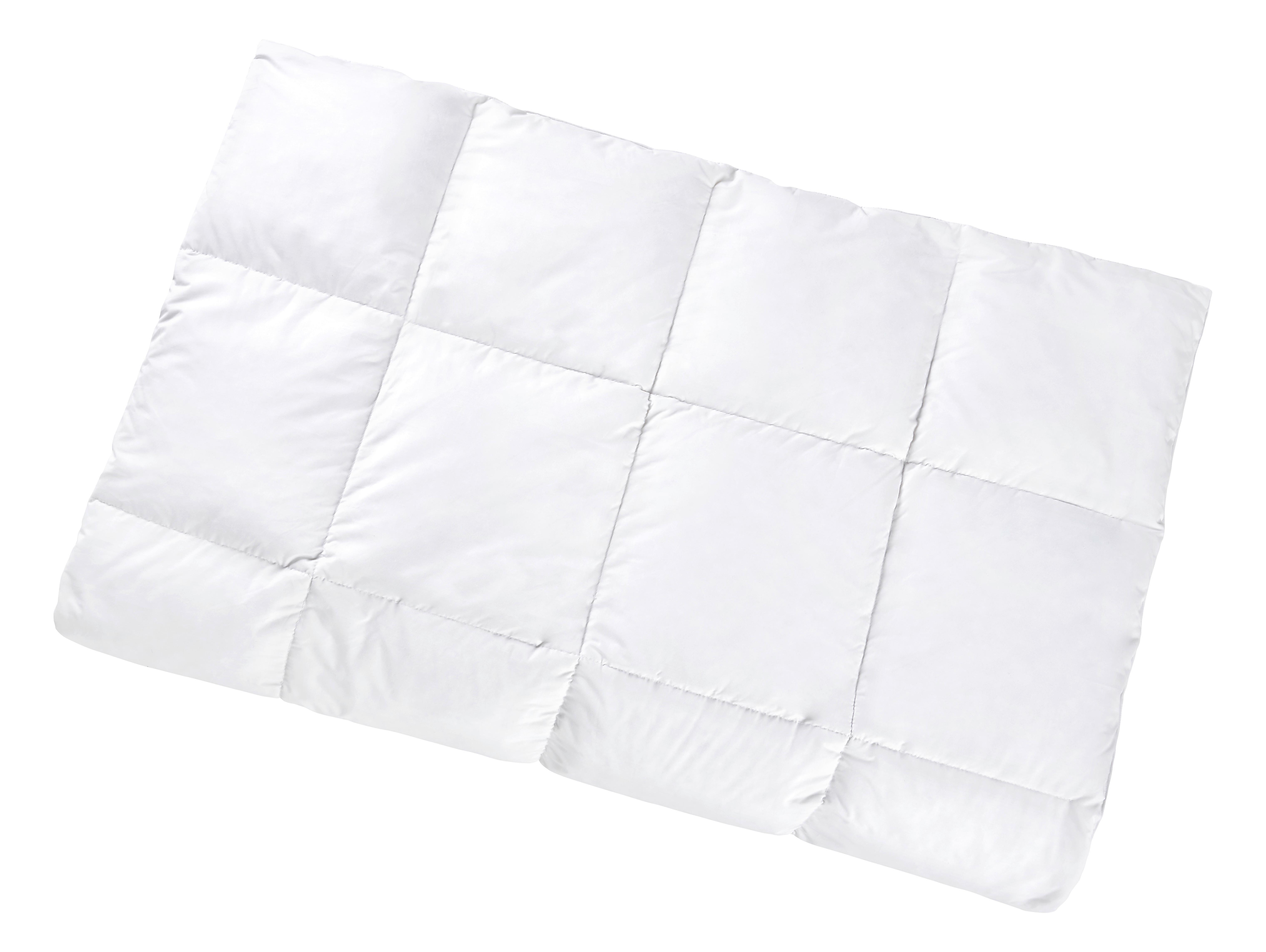 Kassettendecke Iris - Weiß, KONVENTIONELL, Textil (140/200cm) - Ele
