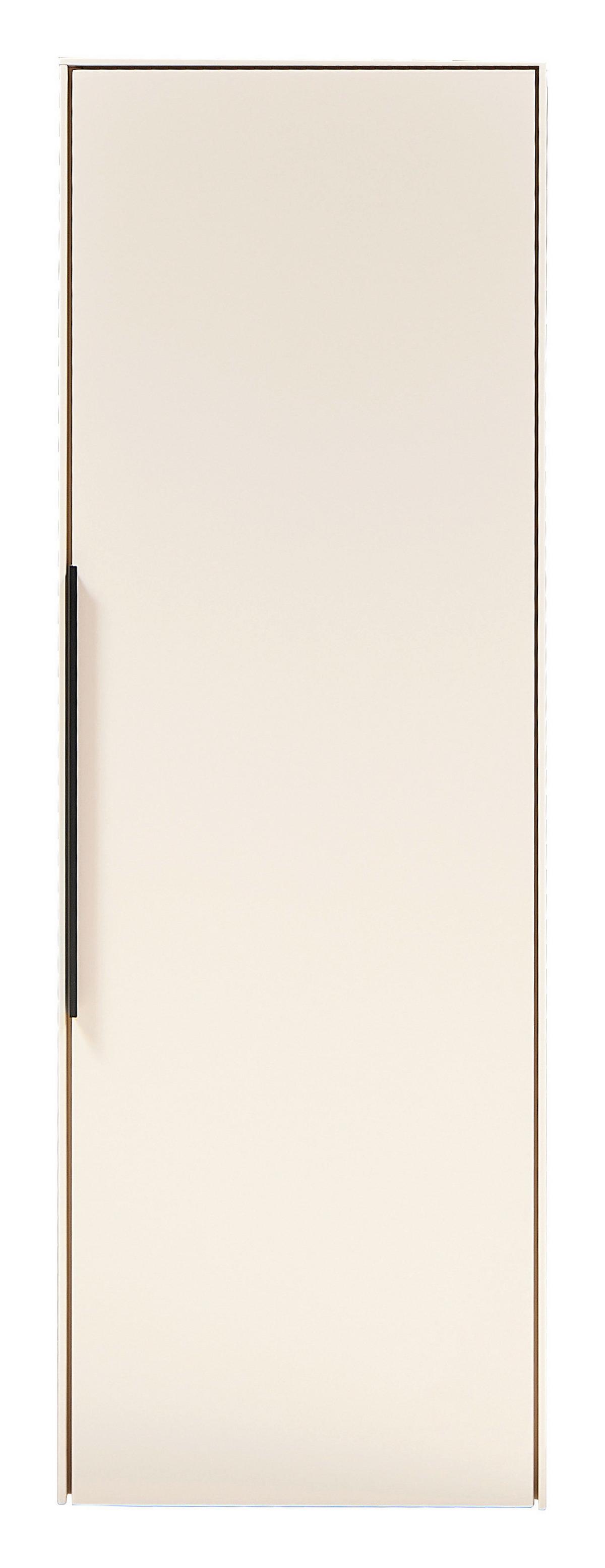 Unterschrank Vaduz Kaschmir, B: 38cm - Kaschmir/Schwarz, Trend, Holzwerkstoff (38/115/30cm)