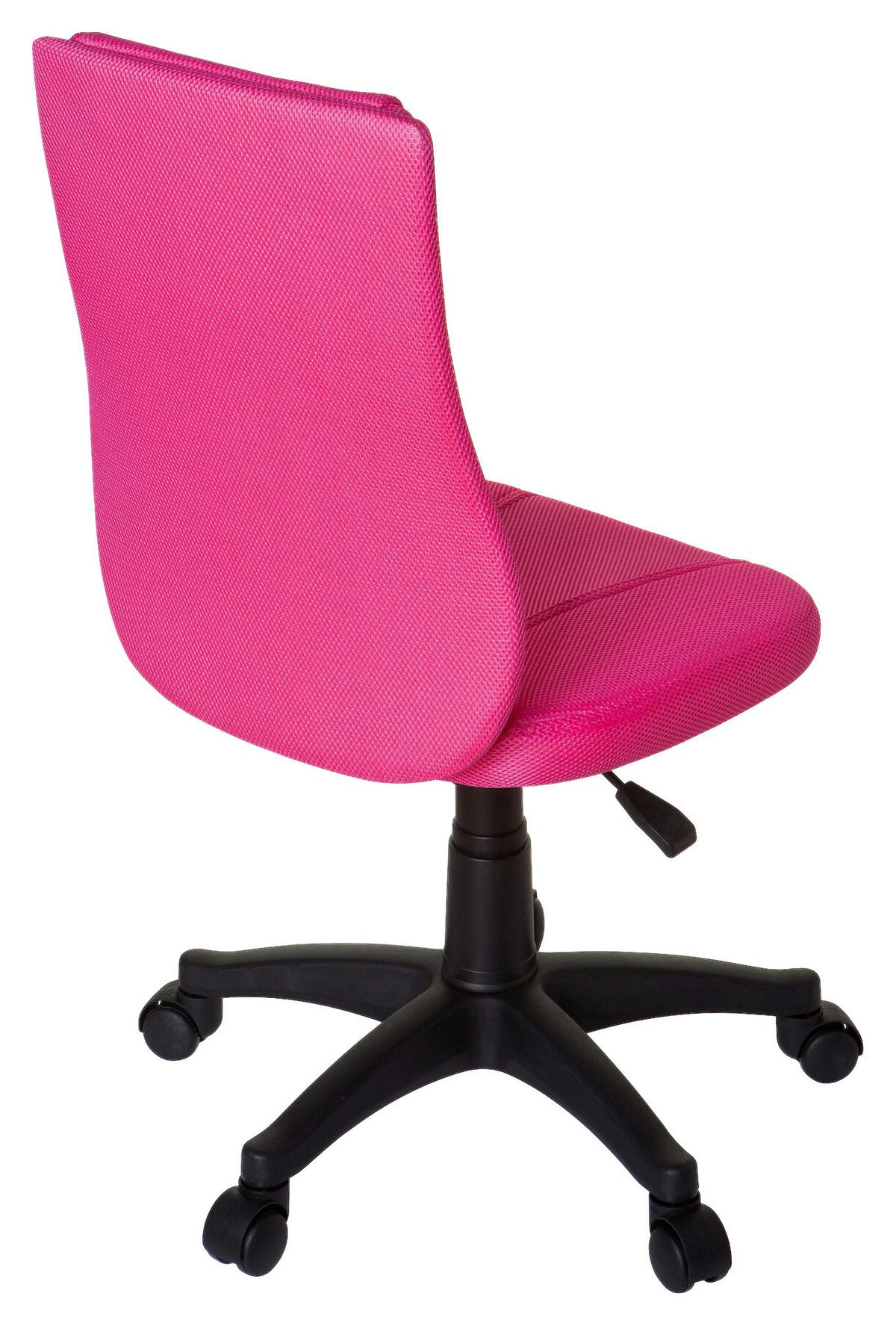 Jugenddrehstuhl Kiddy Base Pink - Pink, Basics, Kunststoff (46/84-94/40cm) - MID.YOU