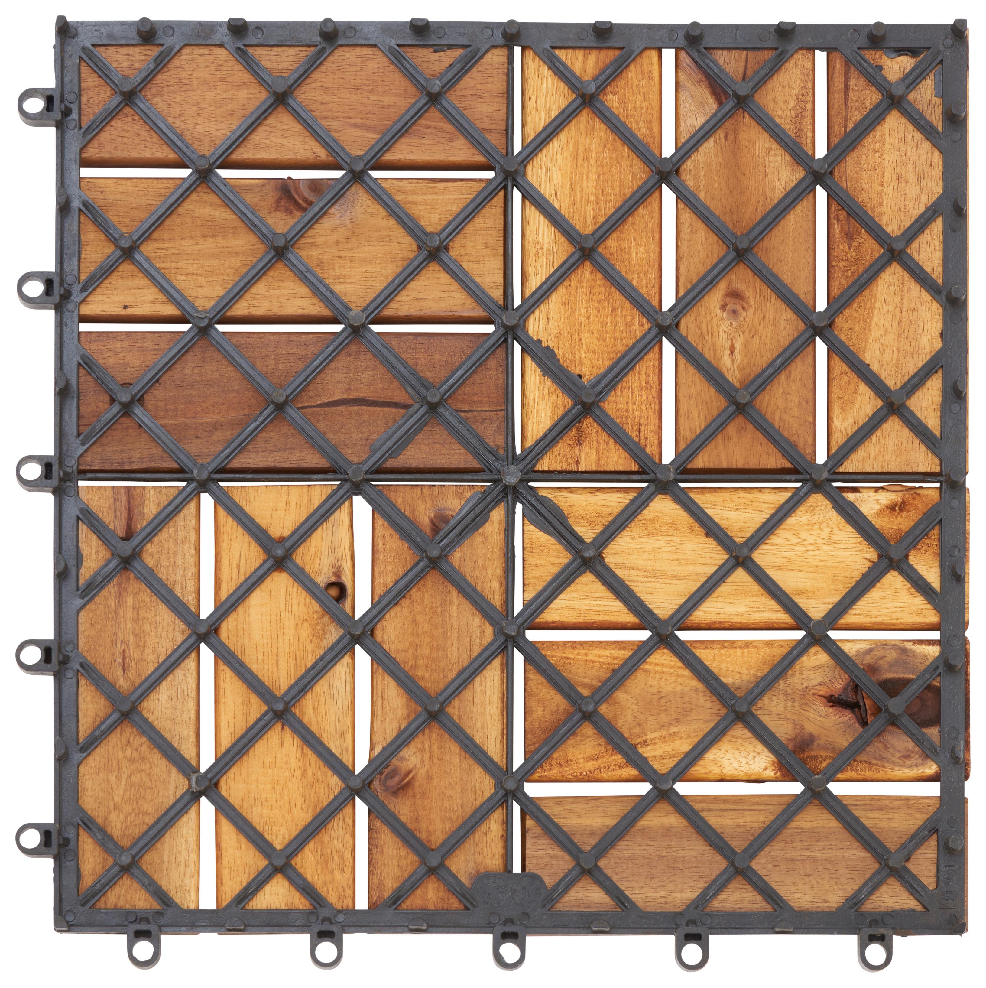 Ondega Terrassenfliese Dominik 30x30 cm Akazie