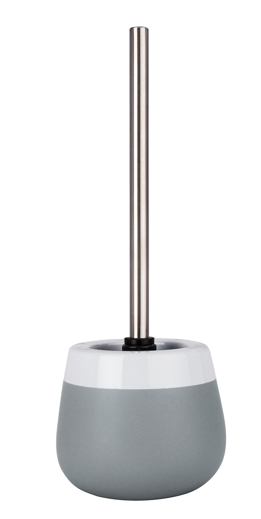 WC-Bürste Malta 22052100 - Grau, MODERN, Kunststoff (14/38,5/14cm) - Wenko