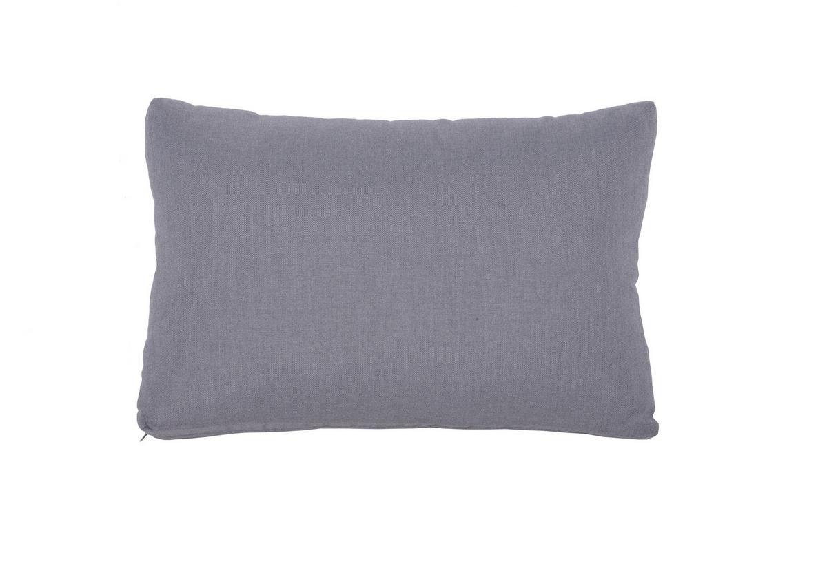Loungegarnitur Aurelia - Dunkelgrau/Grau, Basics, Kunststoff/Textil - Gardenson
