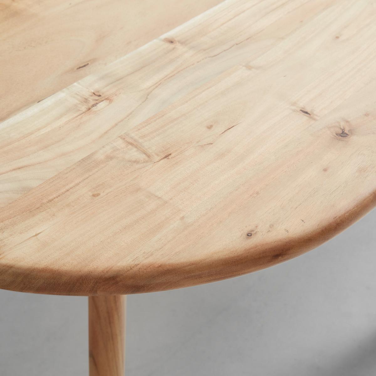 Jídelní stůl LIZA 120 - barvy akácie, Moderní, dřevo (120/76/120cm) - Premium Living