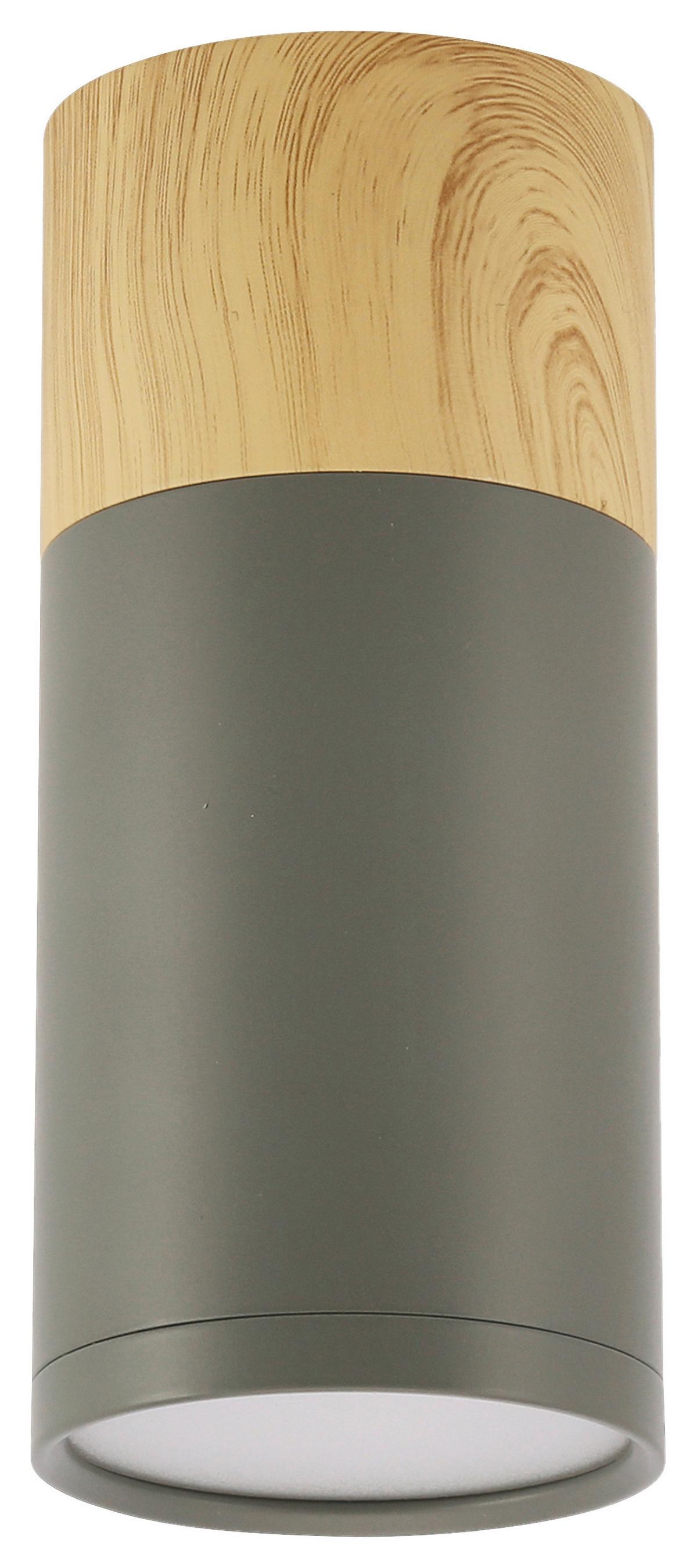 LED-Deckenleuchte 2284279 Tube - Grau, Natur, Metall (7,5/7,5/15cm)