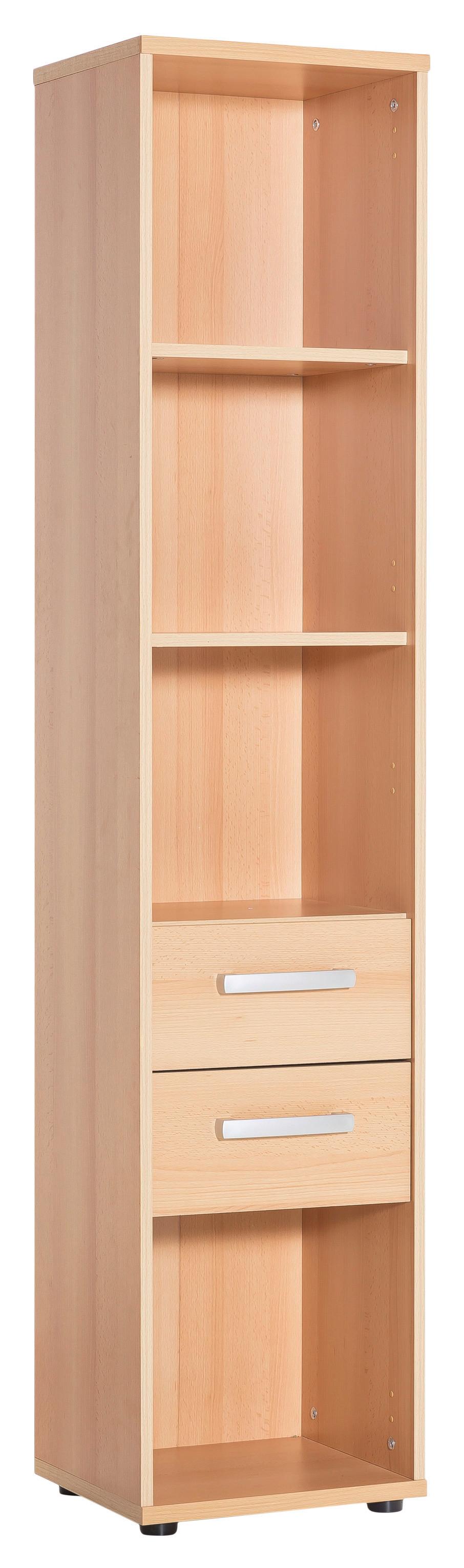 Aktenregal Serie 1400 B: 39,3 cm Buche Dekor