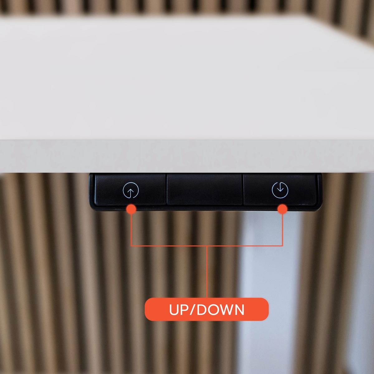 Schreibtisch Weiß B: 120 cm - Weiß, MODERN, Holzwerkstoff (120/60/75 - 120cm) - MID.YOU