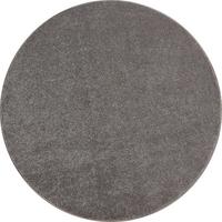 Hochflor Teppich Beige Ata Rund Ø 120 cm - Beige, Design, Textil (120cm) - Novel