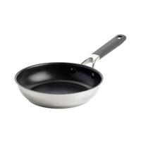 Bratpfanne Classic Stainless Silberfarben D: 20 Cm - Silberfarben, Basics, Kunststoff/Metall (20cm) - Kitchenaid