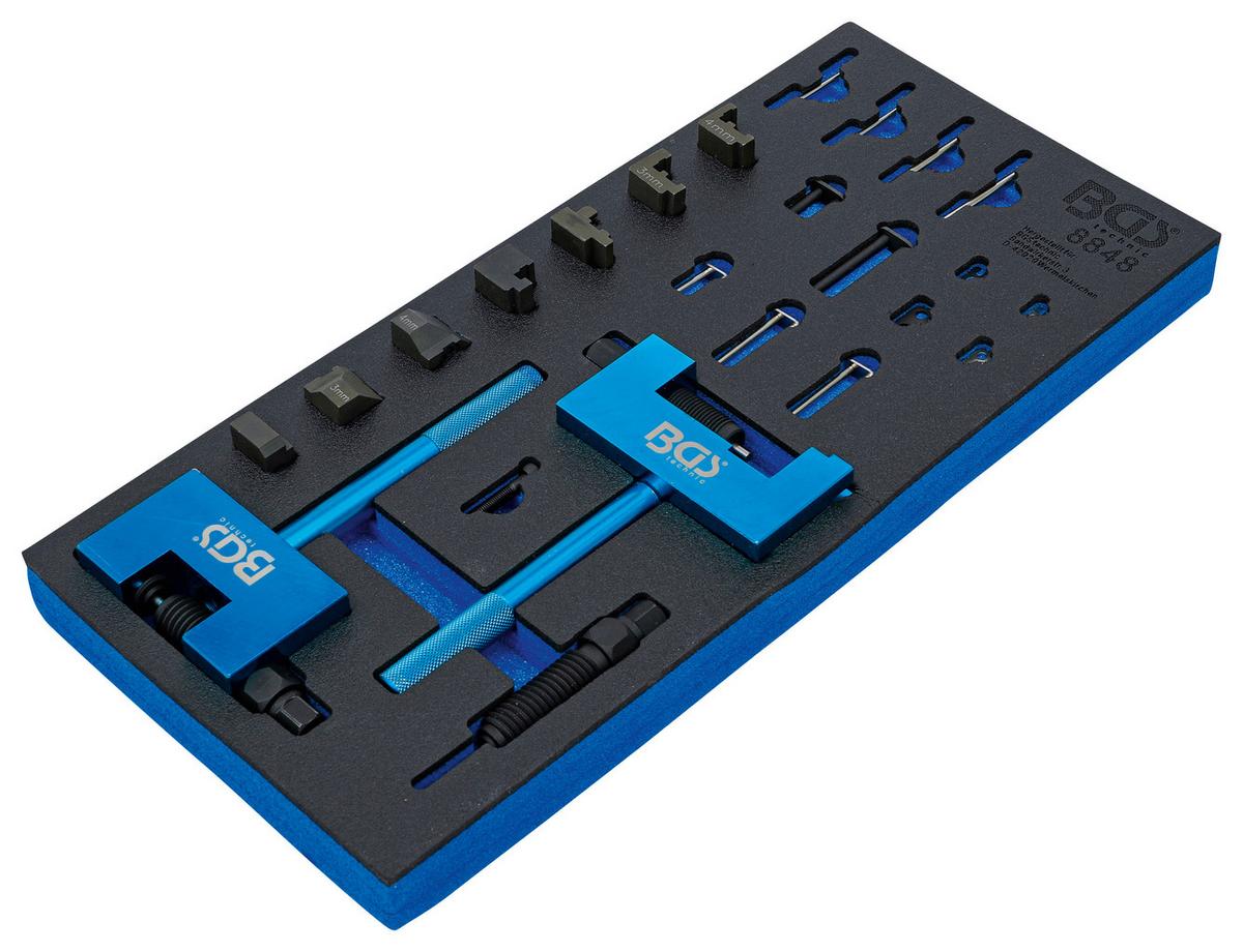 Steuerketten-Nietgerät 8848 - Blau/Schwarz, Basics (43,9/20,8/6,1cm)