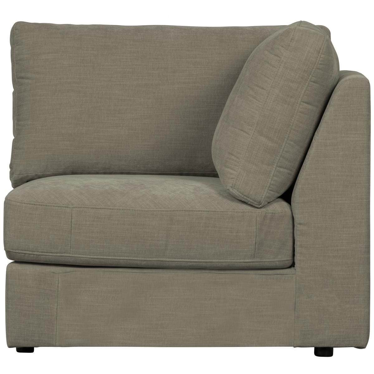 Sofaelement Family Grau B: 96cm - Schwarz/Grau, Design, Textil (96/85/96cm) - Livetastic