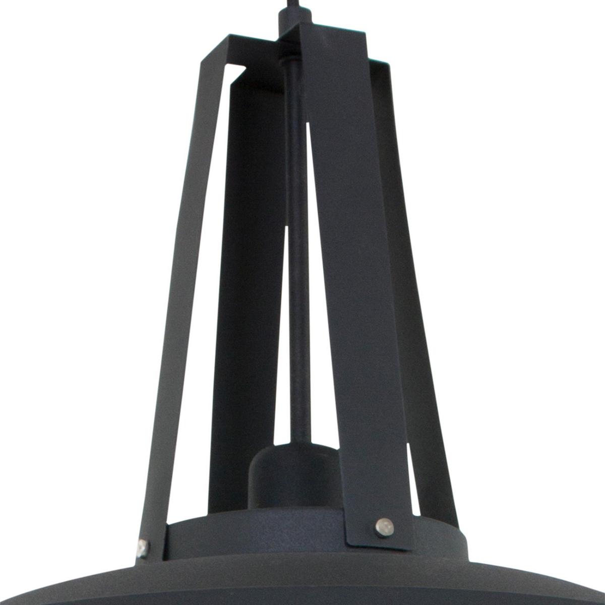 Pendelleuchte Eden - Schwarz, Trend, Metall (42/45-200/42cm)