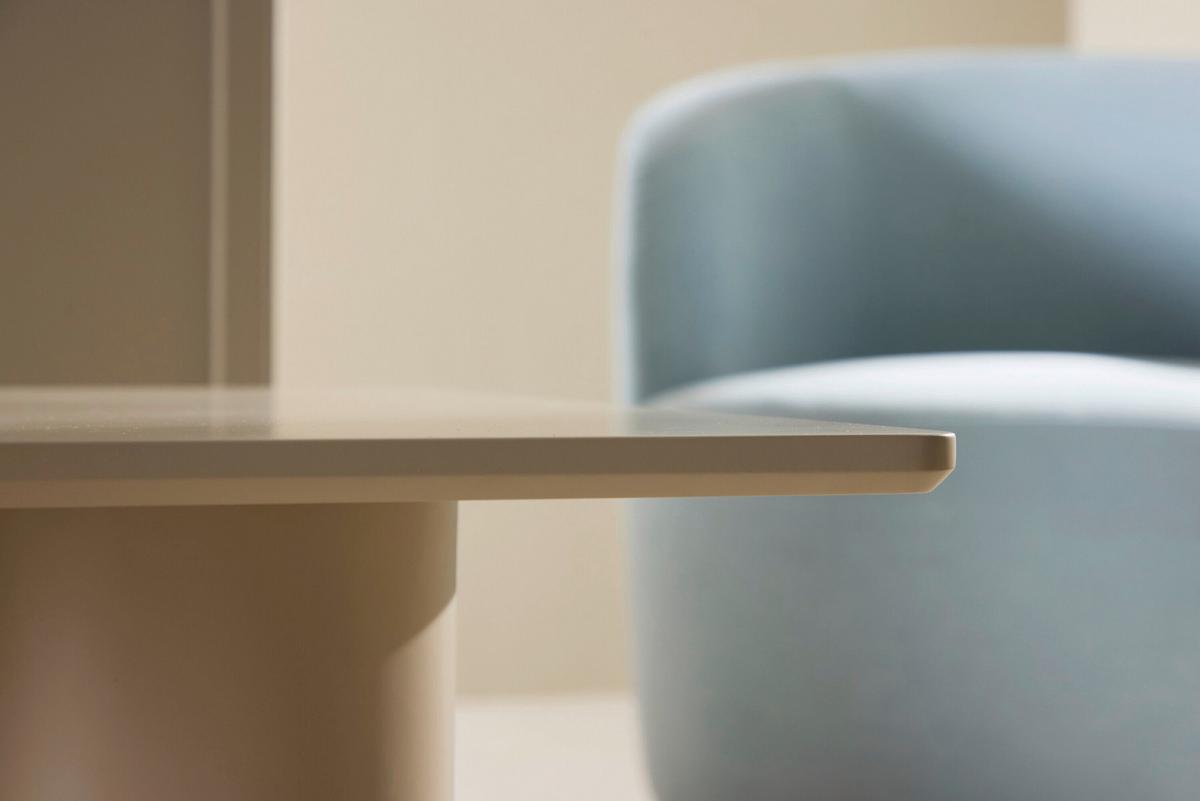 Olivia Olivia Beige L: 120cm - Beige, MODERN, Holz (120/60/45cm) - Livetastic