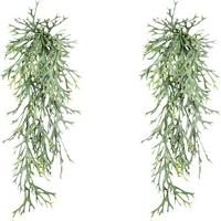 Kunstpflanze Farn H: 75 cm - Grün, Design, Kunststoff (75cm) - P & B