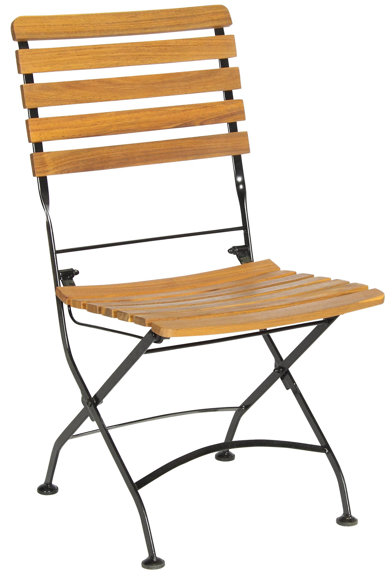 Gartengarnitur 4-tlg. Lindau Akazienholz/metall - Anthrazit/Akaziefarben, Basics, Holz/Metall (120/75/80cm) - Gardenson