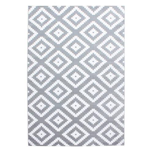 Webteppich Plus - Grau, Basics, Textil (140/200cm) - Novel